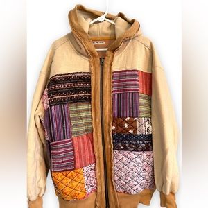 COPY - Free People Quilted Patchwork Hoodie